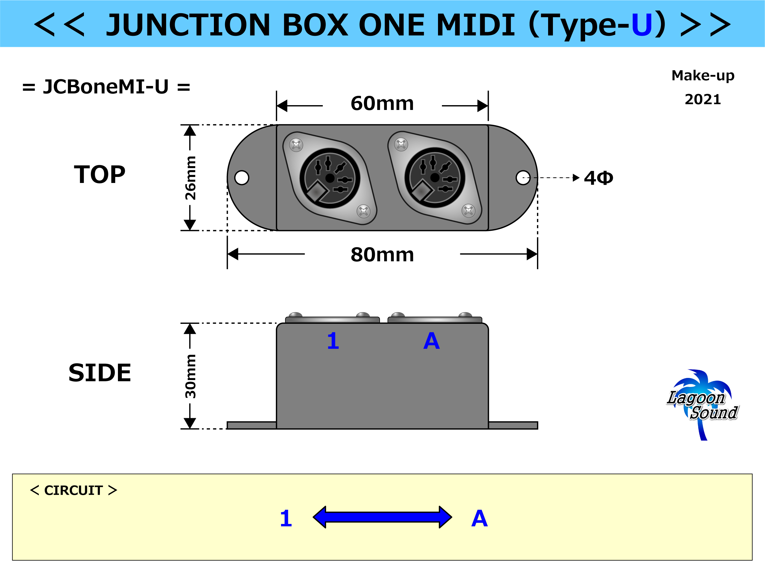 Junction Box ONE MIDI | LAGOON SOUND