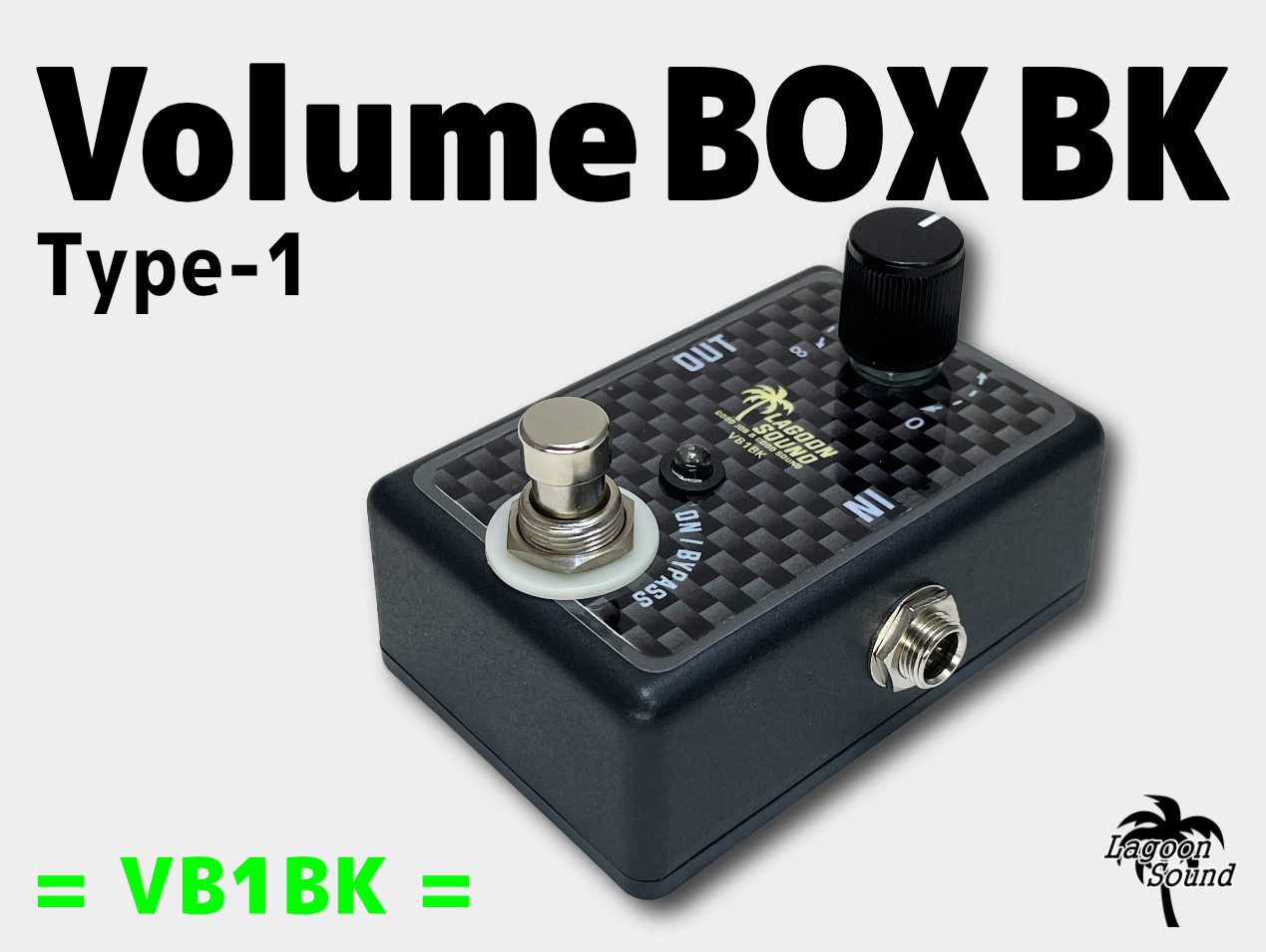 Volume Box Black Type-1 | LAGOON SOUND