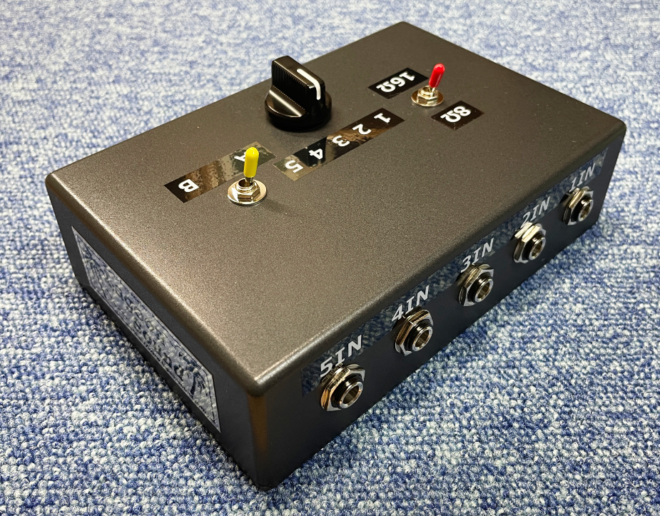 山形県 A様　5 IN 2 OUT Amp SELECTOR with Impedance Conversion
